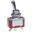 NKK Switches Toggle Switch Panel Mount On-Off-On SPDT Solder Terminal 30 V DC 125 V AC S308