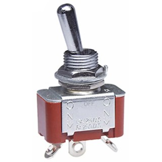 NKK Switches Toggle Switch Panel Mount On-Off-On SPDT Solder Terminal 30 V DC 125 V AC S308