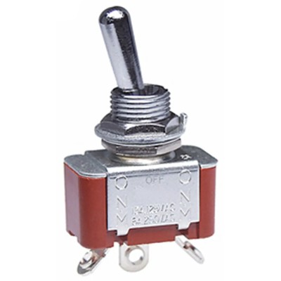 NKK Switches Toggle Switch Panel Mount On-Off-On SPDT Solder Terminal 30 V DC 125 V AC S308
