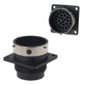 Souriau Sunbank by Eaton Circular Connector 28 Contacts Flange Standard Plug Male IP65 UTG02028P