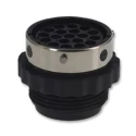 Souriau Sunbank by Eaton Circular Connector, 4 Contacts, Cable Mount, Plug, Female, IP65, 2kV, 13A, Thermoplastic UTG1104SH