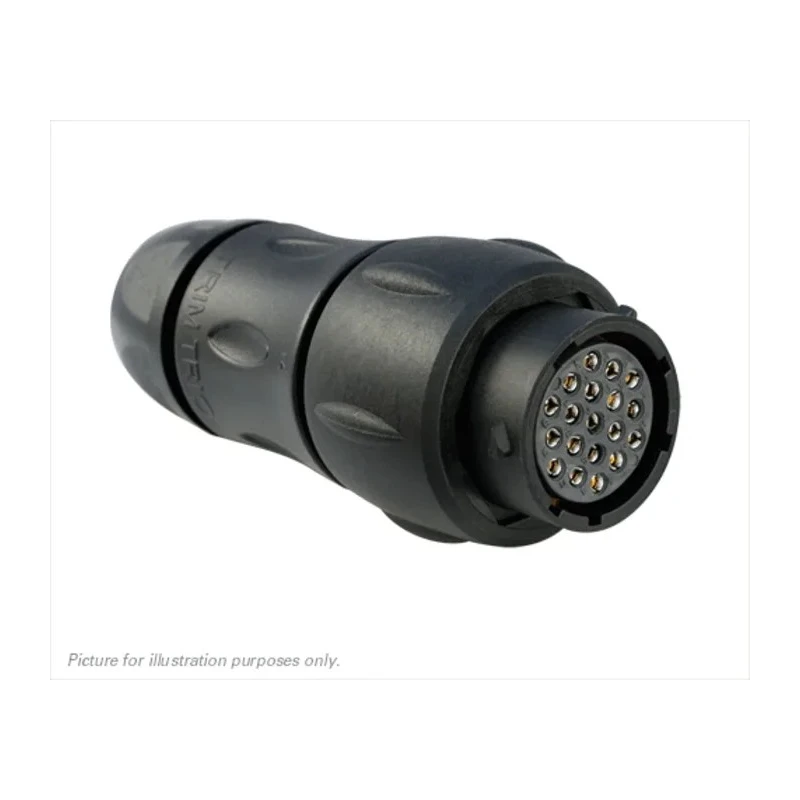 Souriau Sunbank by Eaton Circular Connector, 19 Contacts, In-Line Mount, Standard Size, Plug Female, 32V, 5A UTS1JC1419S