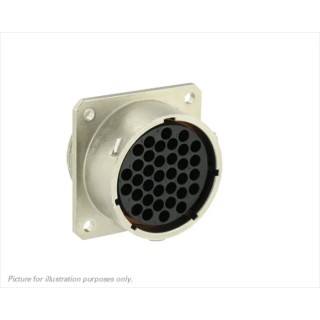 Souriau Sunbank by Eaton Circular Connector 35 Contacts Flange Standard Plug Female IP68 IP69K 2kV 13A UT002235SH6