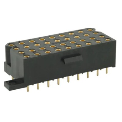 Souriau Sunbank by Eaton SMS Series Straight PCB Socket 36-Contact 4 Row 5.08 mm Pitch 250V 7.5A SMS36GE3