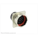 Souriau Sunbank by Eaton Circular Connector 23 Contacts Flange Standard Connector Plug Male IP68 IP69K UT001823PH6