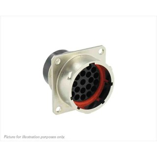 Souriau Sunbank by Eaton Circular Connector 23 Contacts Flange Standard Connector Plug Male IP68 IP69K UT001823PH6