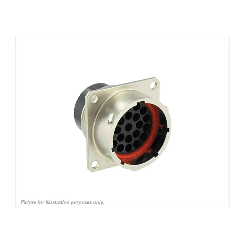 Souriau Sunbank by Eaton Circular Connector 23 Contacts Flange Standard Connector Plug Male IP68 IP69K UT001823PH6