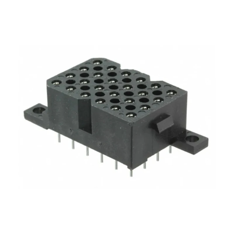 Souriau Sunbank by Eaton SMS Series Straight PCB Socket 24-Contact 4 Row 5.08 mm Pitch Solder SMS24RE3TR29