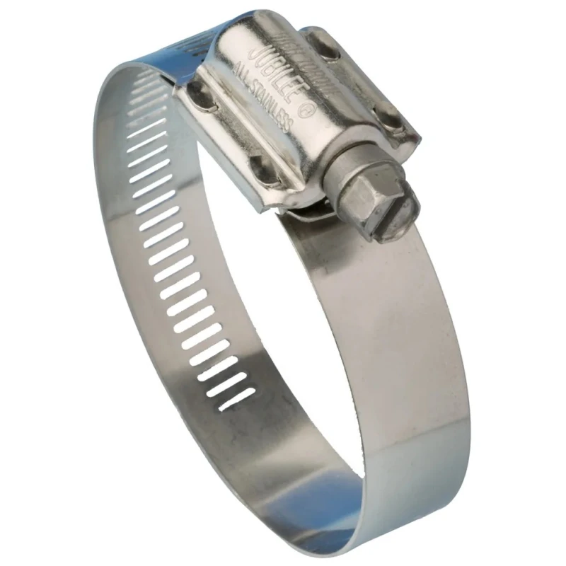 Jubilee Stainless Steel High Torque Hose & Jubilee Clip Worm Drive Slotted Screw 270-300 mm ID HT300