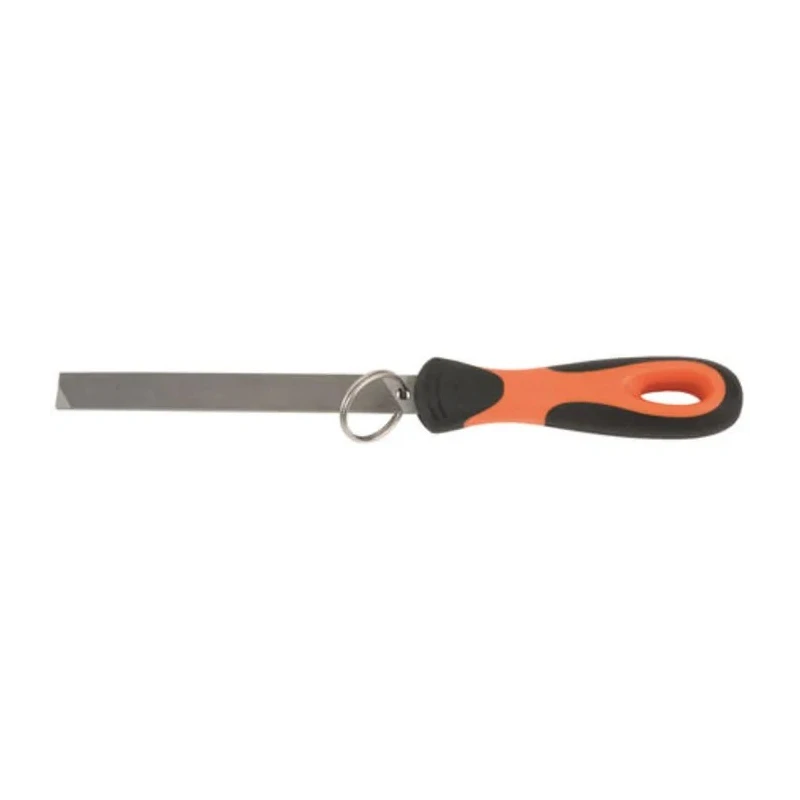 Bahco 150 mm Second Cut Engineers File with Flat Handle TAH1-100-06-2-4