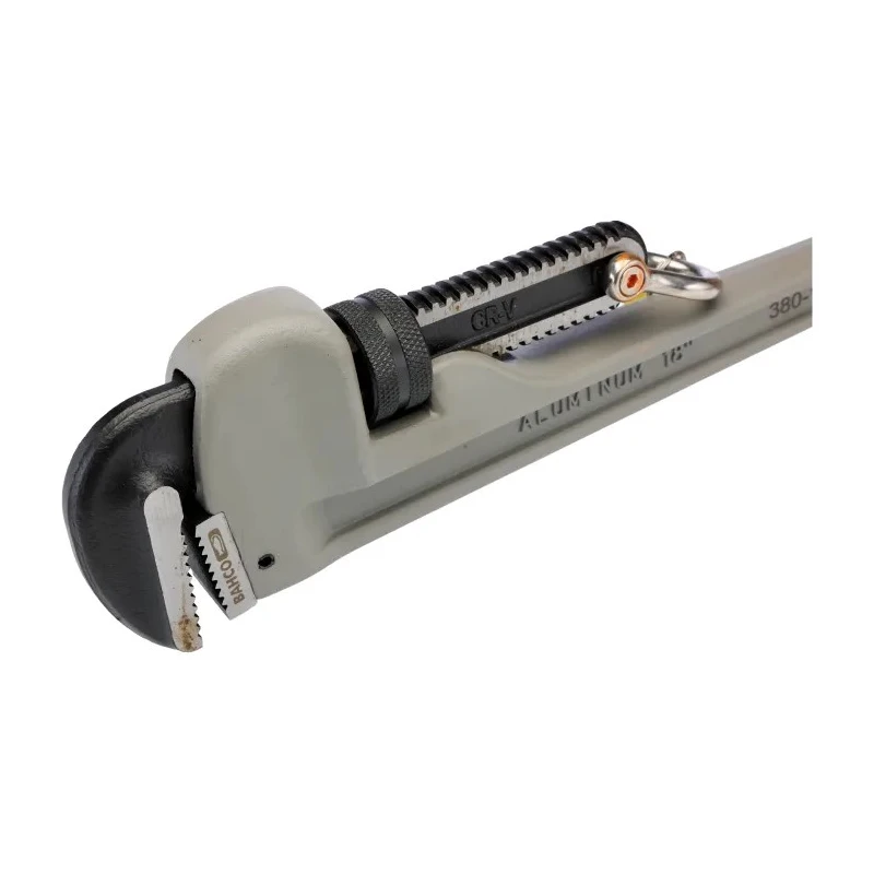 Bahco 60 mm Jaw Capacity Pipe Wrench 410mm Overall Metal Handle TAH380-18