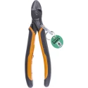 Bahco Side Cutter with High Performance Steel Alloy Jaw, Thermoplastic Grip, Polypropylene Handle, 165mm Length TAH2101G-160