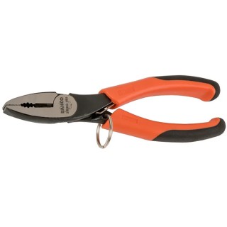 Bahco Combination Plier, 160 mm Overall Length, 33 mm Jaw Length, High Performance Alloy Steel with TAH2628G-160