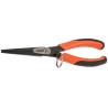 Bahco Long Nose Plier, Snipe Nose, Steel, 200mm Overall Length, 72mm Jaw Length, 4mm Jaw Width, 45° Nose Angle TAH2430G-200