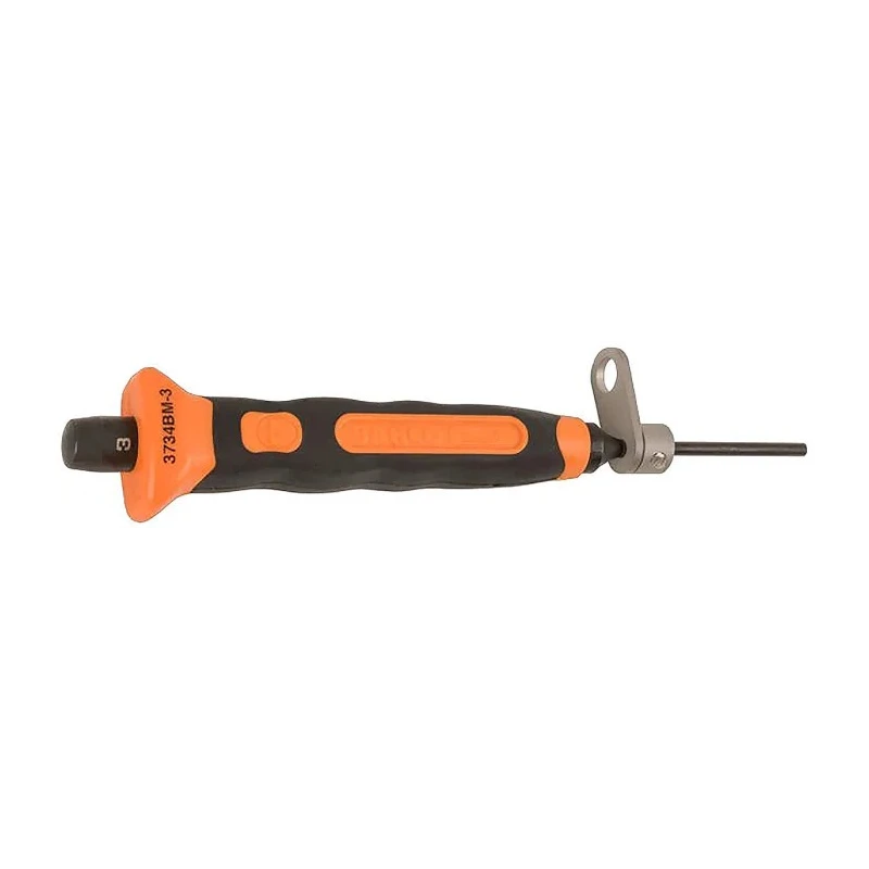 Bahco 1-Piece Parallel Pin Punch, Chrome Vanadium Steel, 4mm Shank, 165mm Length TAH3734BM-4