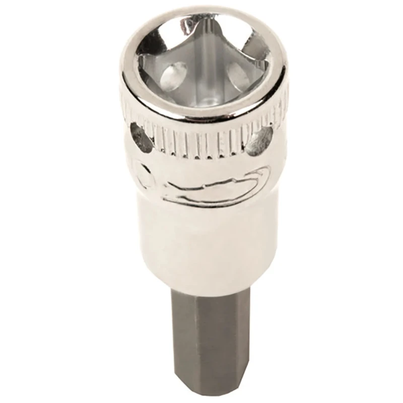 Bahco Hex Screwdriver Bit 6.35 mm Drive Size, 8 mm Tip, Alloy Steel, 36 mm Overall Length TAH08-H8