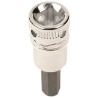 Bahco Hex Screwdriver Bit 6.35 mm Drive Size, 8 mm Tip, Alloy Steel, 36 mm Overall Length TAH08-H8