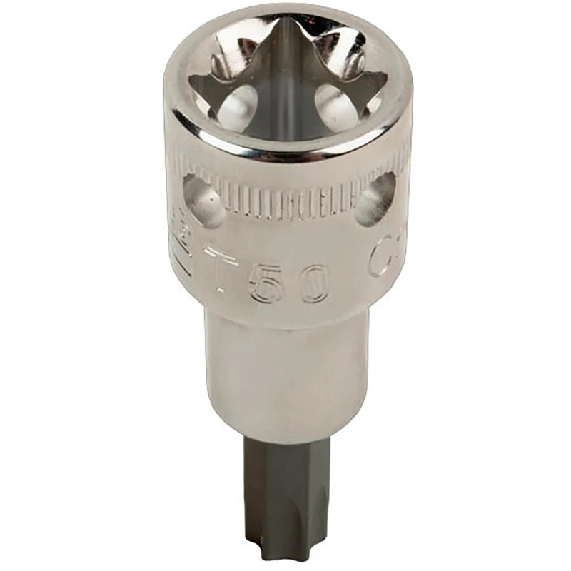 Bahco Screwdriver Bit 6.35 mm Square Drive Tip T9, 36 mm Overall Length TAH08-T9
