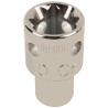 Bahco 1/2 in Drive 13 mm 12 Point Square Socket, Polished Alloy Steel, 38mm Length TAH16B-13