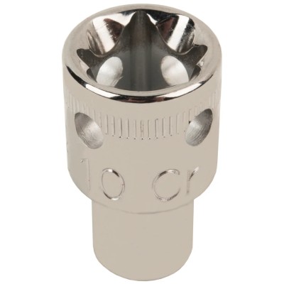 Bahco 1/2 in Drive 17 mm 12 Point Square Socket, Polished Alloy Steel, 38mm Length TAH16B-17