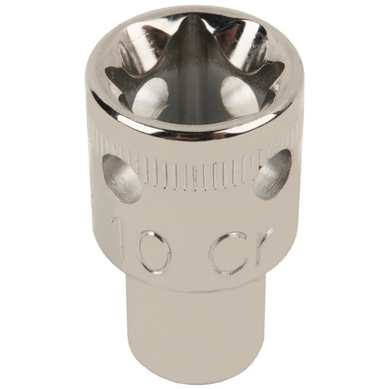 Bahco 1/2 in Drive 24 mm 12 Point Square Socket, Polished Alloy Steel, 41mm Overall Length TAH16B-24