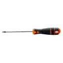 Bahco Standard Screwdriver, Insulated, 4 mm Tip, 100 mm Blade Length, 195 mm Overall Length B143.040.100