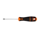 Bahco Standard Screwdriver, Insulated, 4 mm Tip, 100 mm Blade Length, 195 mm Overall Length B143.040.100