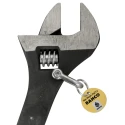 Bahco Adjustable Spanner with 41 mm Jaw Capacity, 405mm Overall Length, Metal Handle, Stainless Steel TAH84-PODGER