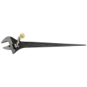 Bahco Adjustable Spanner with 41 mm Jaw Capacity, 405mm Overall Length, Metal Handle, Stainless Steel TAH84-PODGER