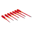 Bahco Pozidriv and Slotted Insulated Screwdriver Set, 7-Piece, IEC 60900 Compliant, 1000V Rated B220.017
