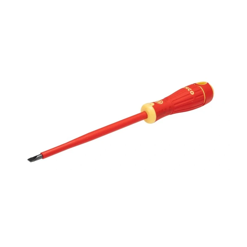 Bahco Pozidriv and Slotted Insulated Screwdriver Set, 5-Piece, IEC 60900 VDE Approved, Spain B220.015