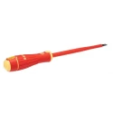 Bahco Pozidriv and Slotted Insulated Screwdriver Set, 5-Piece, IEC 60900 VDE Approved, Spain B220.015