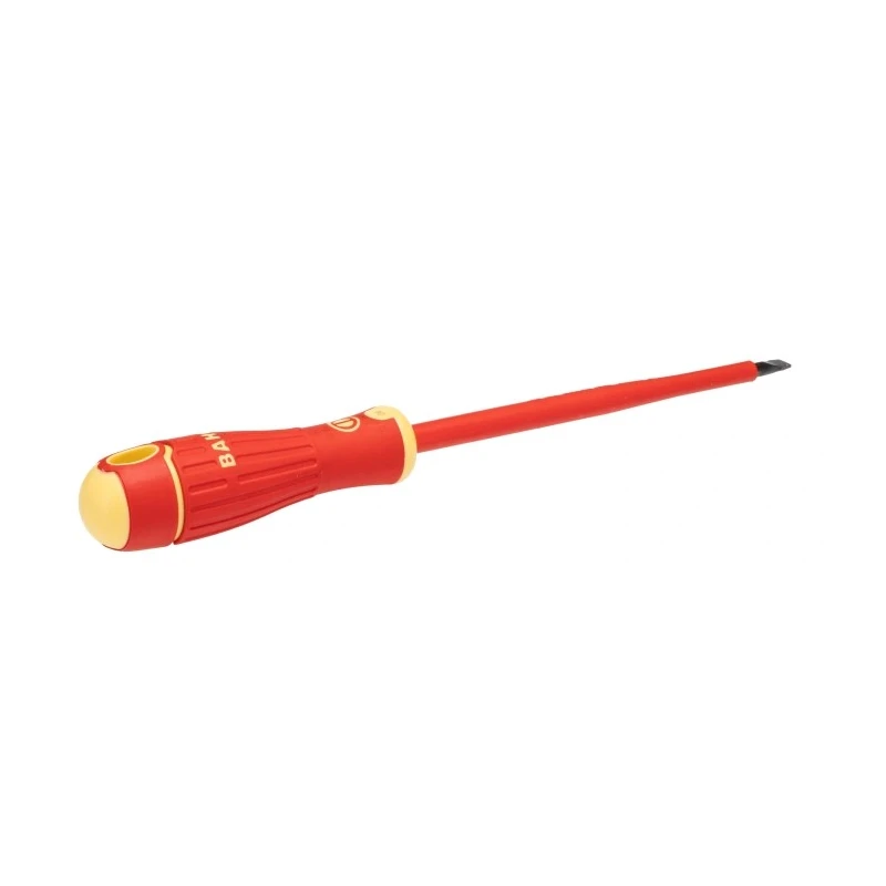 Bahco Pozidriv and Slotted Insulated Screwdriver Set, 5-Piece, IEC 60900 VDE Approved, Spain B220.015