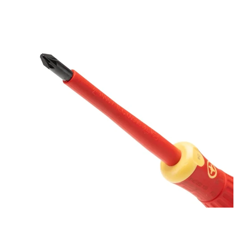 Bahco Pozidriv and Slotted Insulated Screwdriver Set, 5-Piece, IEC 60900 VDE Approved, Spain B220.015