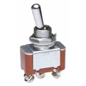 NKK Switches Toggle Switch Panel Mount On-Off-On SPDT Screw Terminal 30V DC 125V AC S308T