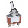 NKK Switches Toggle Switch Panel Mount On-Off-On SPDT Screw Terminal 30V DC 125V AC S308T