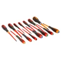 Bahco Insulated Phillips, Pozidriv, Slotted, Torx Screwdriver Set 14-Piece VDE Approved Spain BE-9876S