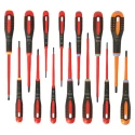 Bahco Insulated Phillips, Pozidriv, Slotted, Torx Screwdriver Set 14-Piece VDE Approved Spain BE-9876S