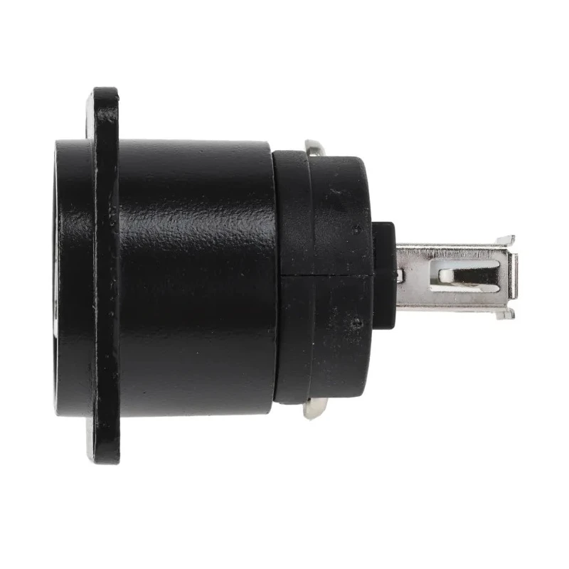 RS PRO Panel Mount Straight Female/Female 2 Port USB Type B to A Connector USB 2.0 124-6393