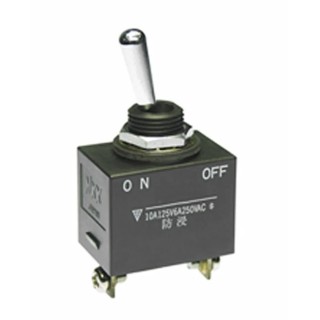 NKK Switches Toggle Switch Panel Mount On-Off SPST Screw Terminal 30V DC 125V AC WT11T
