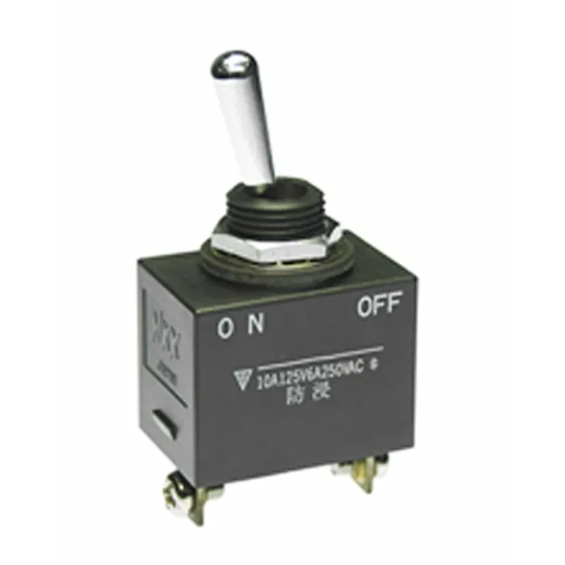 NKK Switches Toggle Switch Panel Mount On-Off SPST Screw Terminal 30V DC 125V AC WT11T