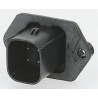 Molex MX150L Series Straight Through Hole PCB Header 4 Contacts 5.84 mm Pitch 2 Row Shrouded MX150L