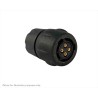 Souriau Sunbank by Eaton Circular Connector, 4 Contacts, Cable Mount, Standard Size, Socket Female, IP69K Rated, 150V IP68