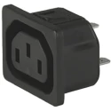 Schurter C13 Straight Snap-in IEC Connector 250V 15A Female 6600.4315.