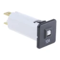 Schurter Thermal Magnetic Circuit Breaker 10A Current Rating 1-Pole Panel Mount 240V AC 32V DC T9 4404.0004