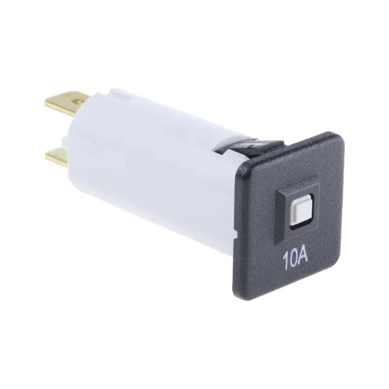 Schurter Thermal Magnetic Circuit Breaker 10A Current Rating 1-Pole Panel Mount 240V AC 32V DC T9 4404.0004