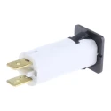 Schurter Thermal Magnetic Circuit Breaker 10A Current Rating 1-Pole Panel Mount 240V AC 32V DC T9 4404.0004