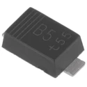 ROHM Zener Diode, 5.1 V Nominal Zener Voltage, 1 W Maximum Power Dissipation, Surface Mount SOD-123 Package KDZVTR5.1B