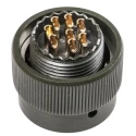 Amphenol Limited MIL Spec Circular Connector 8 Contacts Brass Straight 12 Shell Size Bayonet 62GB-56T12-08PN