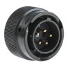 Amphenol Limited MIL Spec Circular Connector Brass Straight 5 Way Cable MIL-DTL-26482 Male Contacts Olive 62GB-56T14-05PN